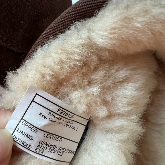 Ugg Australia Zip Tall Boots Sheepskin Girls Youth Size 4 / Size 5.5 - 6 W - Picture 7 of 8